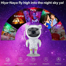 Load image into Gallery viewer, Astronaut Projector Galaxy Starry Sky Night Light
