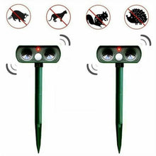 Load image into Gallery viewer, Infrared Solar Powered Animal Pest Repeller