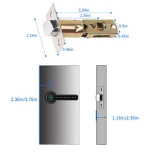 Load image into Gallery viewer, Fingerprint Smart Door Lock - Mobile App Remote Control Door Lock with Fingerprint