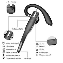 Load image into Gallery viewer, Trucker Dual Mic Wireless Bluetooth 5.1 Noise Cancelling Headset/Earpiece