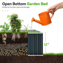 Load image into Gallery viewer, Outdoor Flower Vegetable Raised Garden Bed