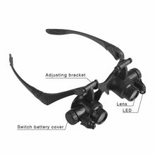 Load image into Gallery viewer, Magnifying Glasses with LED