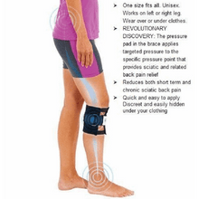 Load image into Gallery viewer, Sciatic Nerve Brace ~ Sciatica Acupressure Leg & Back