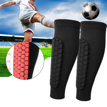 Load image into Gallery viewer, 1 Pair Honeycomb Soccer Shin Guards