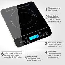 Load image into Gallery viewer, Portable Induction Cooktop