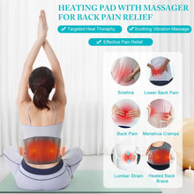 Load image into Gallery viewer, Heating Pad And Lower Back Massager
