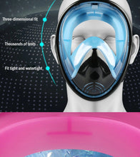 Load image into Gallery viewer, Full Face Anti Fog Underwater Scuba Diving Mask
