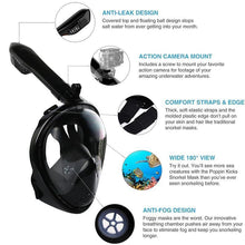 Load image into Gallery viewer, Full Face Anti Fog Underwater Scuba Diving Mask