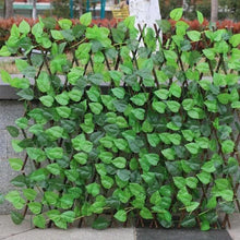 Load image into Gallery viewer, Retractable Artificial Garden Plant Fence