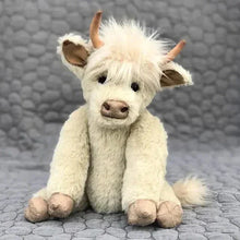 Load image into Gallery viewer, Highland Cow Wearing Flowers

