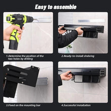 Load image into Gallery viewer, Wall Mounted Kitchen Storage Rack Organizer
