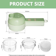 Load image into Gallery viewer, 4 In 1 Electric Food Cutter
