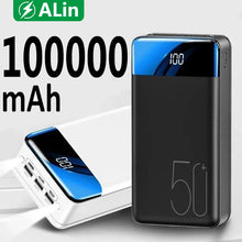 Load image into Gallery viewer, 70000mAh Large Capacity Power Bank Mobile Phone Super Fast Charging Mobile Power Tablet Mobile Computer External Power Supply
