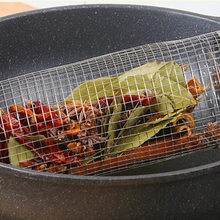 Load image into Gallery viewer, Stainless Steel Round Barbecue BBQ Grilling Basket
