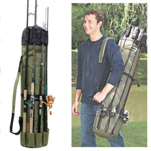 Load image into Gallery viewer, Portable Fishing Rod &amp; Tackle Bag
