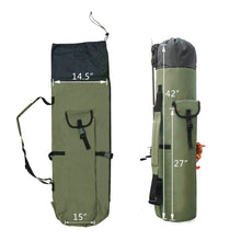 Load image into Gallery viewer, Portable Fishing Rod &amp; Tackle Bag

