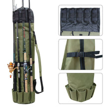 Load image into Gallery viewer, Portable Fishing Rod &amp; Tackle Bag
