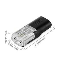 Load image into Gallery viewer, Double-wire Push-in Connector with Locking Buckle
