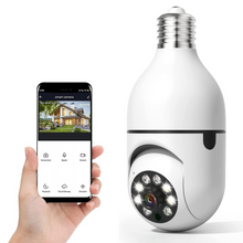 Load image into Gallery viewer, Wireless Indoor /  Outdoor Smart HD Light Bulb Security Camera
