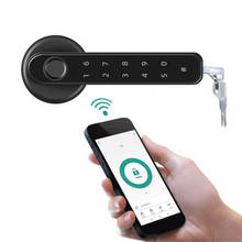 Load image into Gallery viewer, Smart Electronic Mobile App Controlled Bluetooth Fingerprint Door Lock
