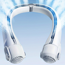 Load image into Gallery viewer, Wearable Rechargeable Summer Travel Neck Cooling Fan
