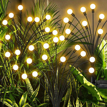 Load image into Gallery viewer, Swaying Solar Powered Firefly Lights for Outdoor Garden
