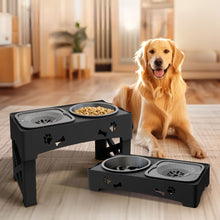 Load image into Gallery viewer, Adjustable Raised Pet Dog Slow Feeder
