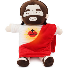 Load image into Gallery viewer, Breathing Jesus Soothing Plushie for Sleep Aid
