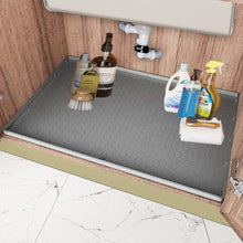 Load image into Gallery viewer, Large Under Kitchen Sink Mat Silicone Protective Liner
