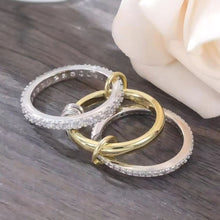 Load image into Gallery viewer, Trendy Gold Stackable Rings
