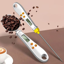 Load image into Gallery viewer, 2-in-1 Digital Mini Spoon Scale &amp; Food Thermometer
