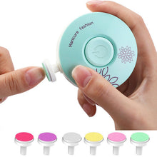Load image into Gallery viewer, Baby Nail Trimmer with 6 Grinding Heads
