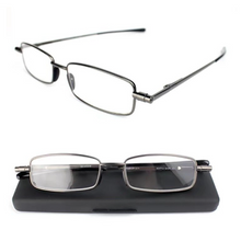 Load image into Gallery viewer, Compact Mens &amp; Ladies Folding Reading Glasses
