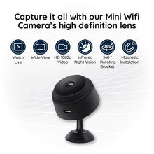 Load image into Gallery viewer, Mini Camera WiFi HD 1080P Night Vision
