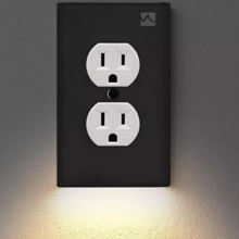 Load image into Gallery viewer, Double Wall Plug Socket LED Hallway Night Light Combo
