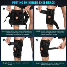 Load image into Gallery viewer, Adjustable Hinged Knee Brace For Meniscus Tear
