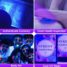 Load image into Gallery viewer, UV Flashlight Black Light
