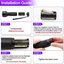 Load image into Gallery viewer, UV Flashlight Black Light
