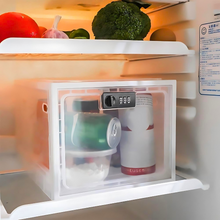 Load image into Gallery viewer, Heavy Duty Lockable Refrigerator Food Organizer Storage Bin
