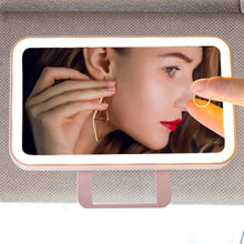 Load image into Gallery viewer, Light Up LED Car Vanity Mirror Attachment
