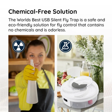 Load image into Gallery viewer, The Worlds Best USB Silent Fly Trap
