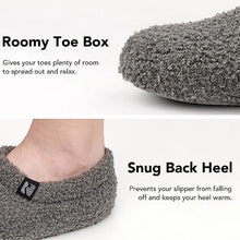 Load image into Gallery viewer, Fleeced Closed Back Indoor Slipper
