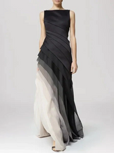 Load image into Gallery viewer, Elegant layered ombre dress
