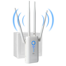 Load image into Gallery viewer, Wireless Plug In Wifi Internet Repeater Signal Range Booster Extender
