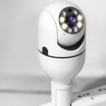 Load image into Gallery viewer, Wireless Indoor /  Outdoor Smart HD Light Bulb Security Camera
