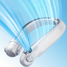 Load image into Gallery viewer, Wearable Rechargeable Summer Travel Neck Cooling Fan
