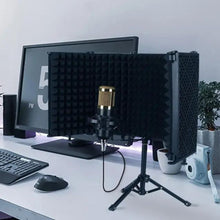 Load image into Gallery viewer, Voice Recording Sound Isolation Booth Noise Shield
