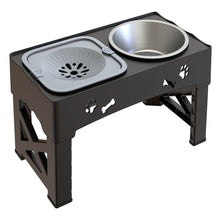 Load image into Gallery viewer, Adjustable Raised Pet Dog Slow Feeder
