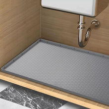 Load image into Gallery viewer, Large Under Kitchen Sink Mat Silicone Protective Liner
