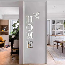 Load image into Gallery viewer, Home Entrance 3D Mirror Wall Sticker Decor
